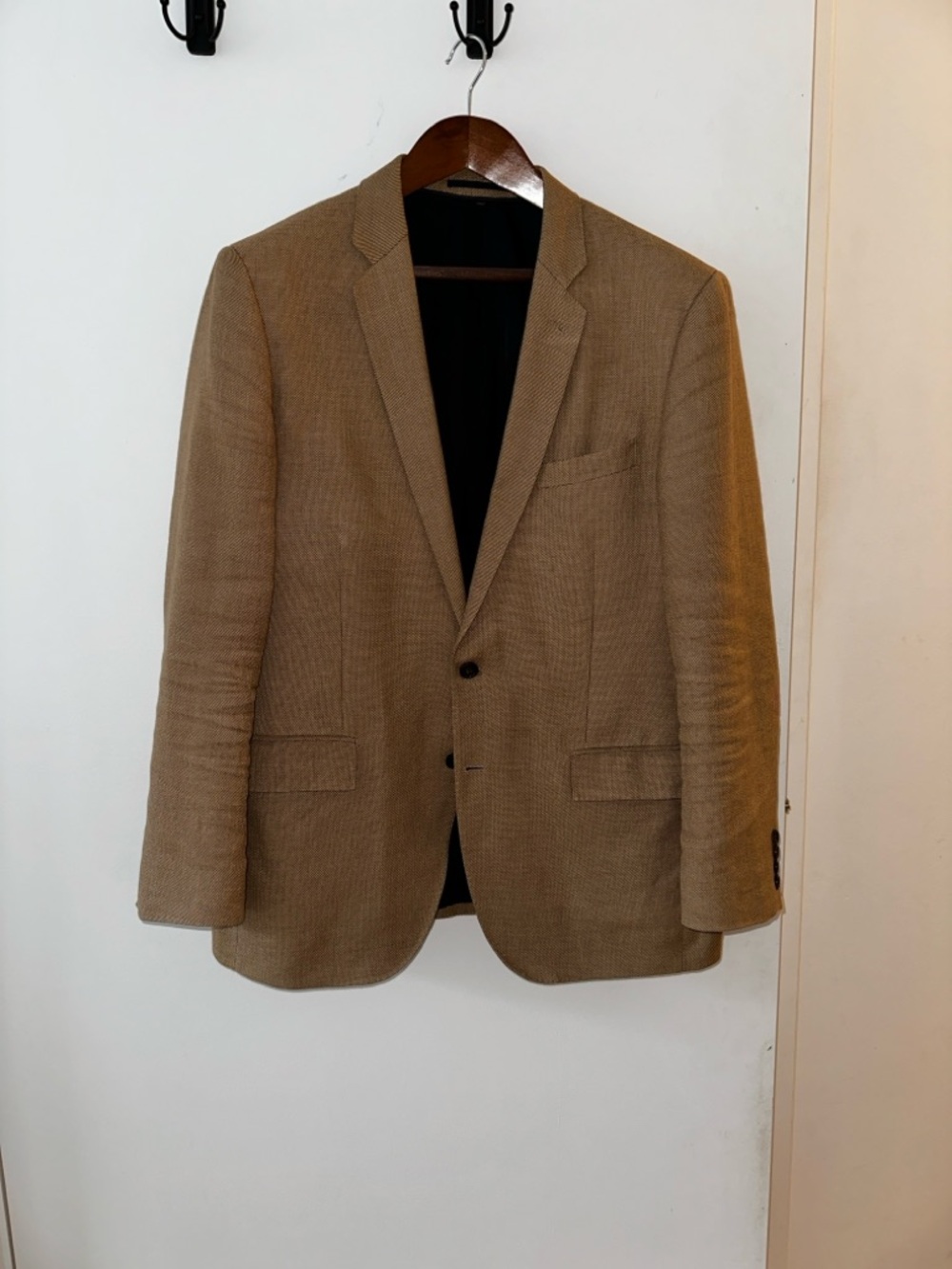 J. Crew Men's Tan Textured Sport Coat